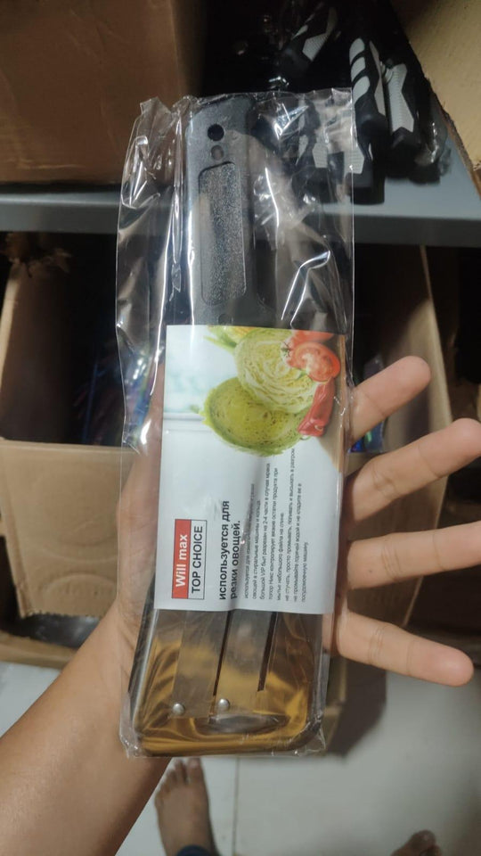 Double-Blade Multi-Purpose Vegetable & Fruit Slicer Knife