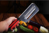 Double-Blade Multi-Purpose Vegetable & Fruit Slicer Knife